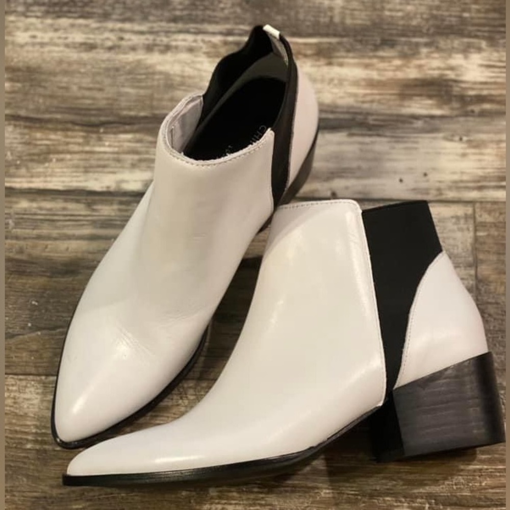 Chinese Laundry White Booties